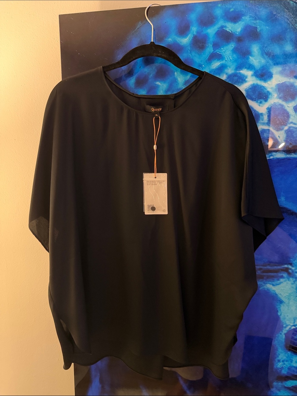 Quince silk blouse